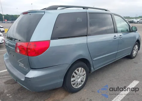 2007 Toyota Sienna Le z USA, uszkodzony, nr VIN 5TDZK23C27S084185